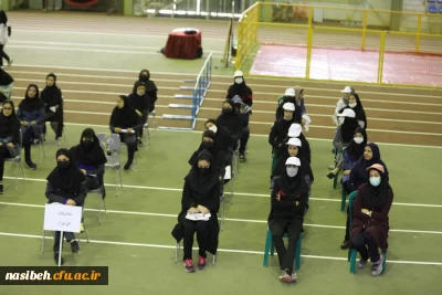 افتتاحیه مسابقات ورزشی منطقه یک دانشگاه ها و موسسات آموزش عالی در پردیس نسیبه