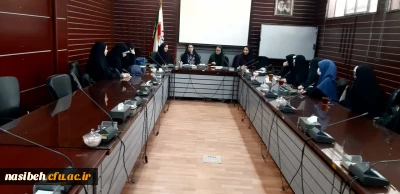 اهدای ابلاغ رسمی اعضای منتخب شورای صنفی دانشجویان پردیس نسیبه