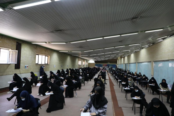 بازدید سرزده سرپرست دانشگاه فرهنگیان در اولین روز برگزاری امتحانات - پردیس نسیبه تهران 6