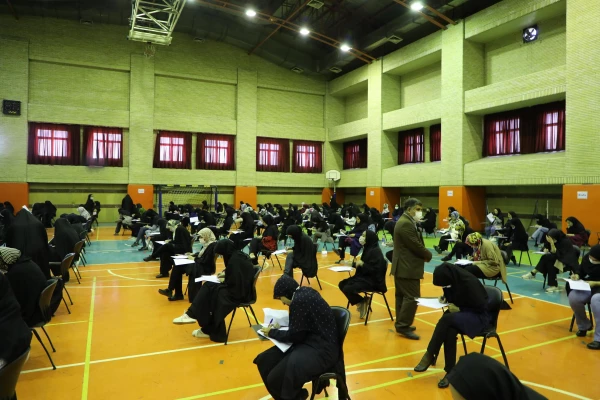 بازدید سرزده سرپرست دانشگاه فرهنگیان در اولین روز برگزاری امتحانات - پردیس نسیبه تهران 9