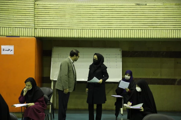 بازدید سرزده سرپرست دانشگاه فرهنگیان در اولین روز برگزاری امتحانات - پردیس نسیبه تهران 11