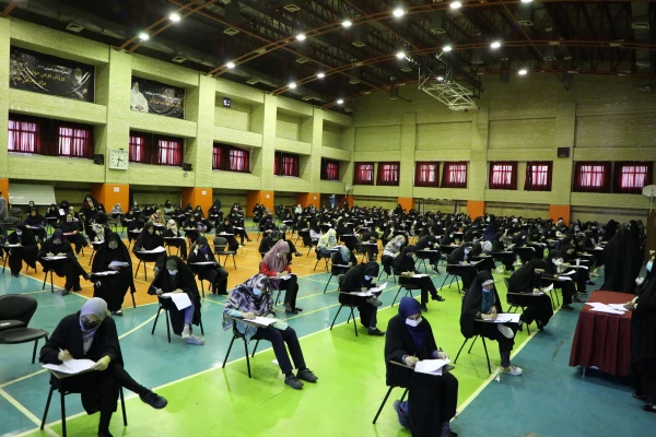 بازدید سرزده سرپرست دانشگاه فرهنگیان در اولین روز برگزاری امتحانات - پردیس نسیبه تهران 12