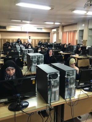 برگزاری آزمون حضوری الکترونیکی مهارت آموزان 6