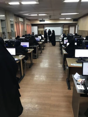 برگزاری آزمون حضوری الکترونیکی مهارت آموزان 7