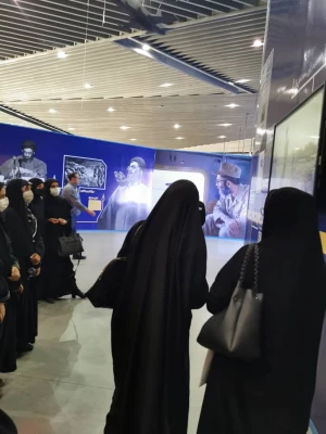 بازدید دانشجویان از باغ موزه دفاع مقدس 2