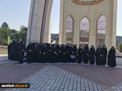 بازدید دانشجویان از باغ موزه دفاع مقدس