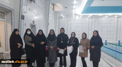 برگزاری مسابقات شنا به مناسبت روز دانشجو 