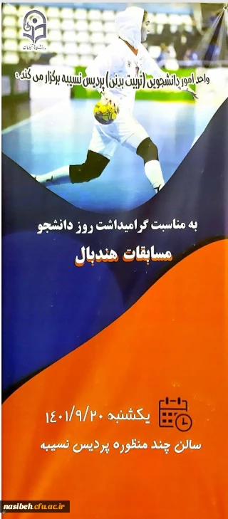برگزاری مسابقات هندبال 