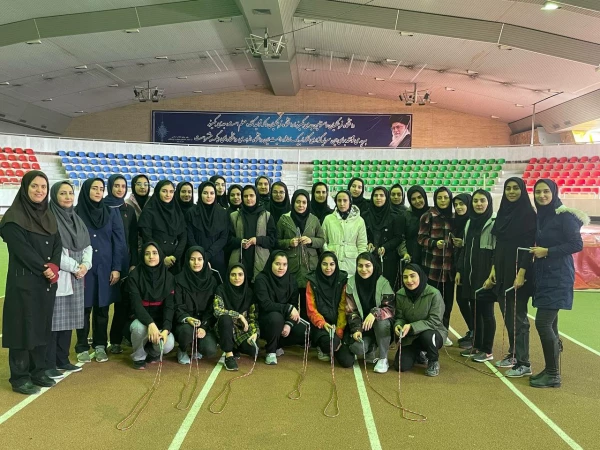 کلاس مربیگری طناب زنی درجه 3 دانشجو معلمان پردیس نسیبه 3