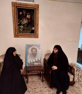 دیدار با خانواده معظم و معزز شهید سرافراز ابوذر منصورنژاد 6