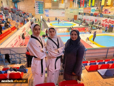 اعزام دانشجومعلمان پردیس نسیبه به اردوی انتخابی تیم ملی تکواندو