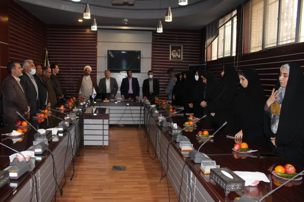 آیین تکریم و معارفه سرپرست جدید پردیس نسیبه تهران  2