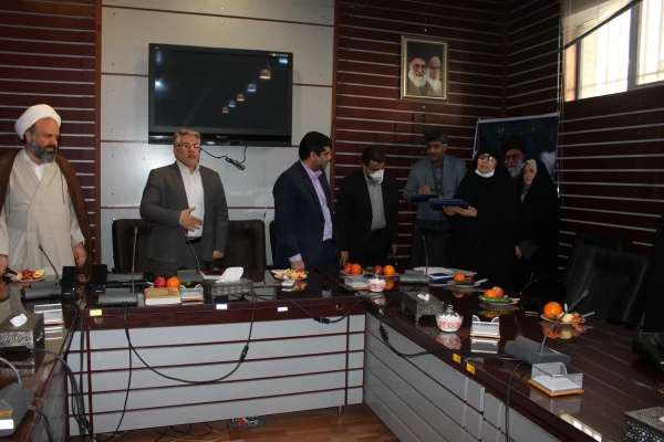 آیین تکریم و معارفه سرپرست جدید پردیس نسیبه تهران  7