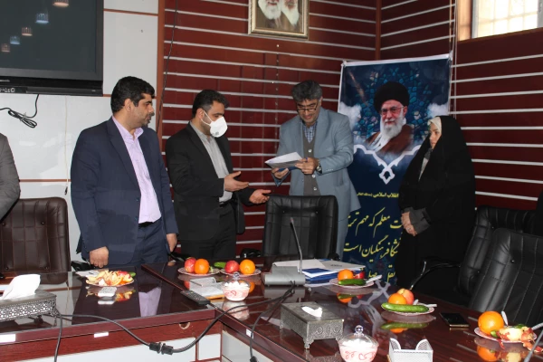 آیین تکریم و معارفه سرپرست جدید پردیس نسیبه تهران  9