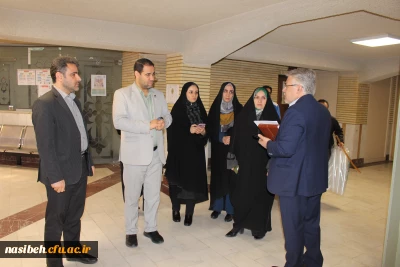 بازدید دکتر صحرایی از روند برگزاری آزمون اصلح استخدامی 1400