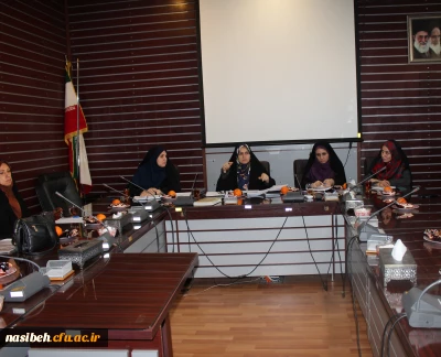 جلسه شورای پردیس نسیبه 