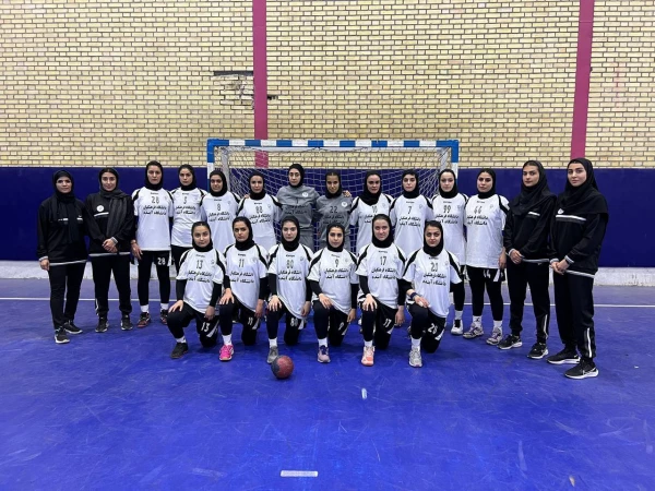 تبریک مقام نایب قهرمانی مسابقات هندبال 2