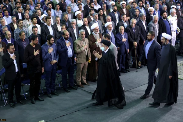 مراسم گرامیداشت مقام معلم با حضور رئیس جمهور در پردیس نسیبه 7