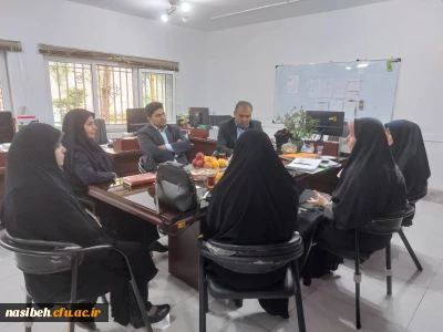 بازدید ناظر محترم معاونت فرهنگی و اجتماعی از واحد فرهنگی پردیس نسیبه 