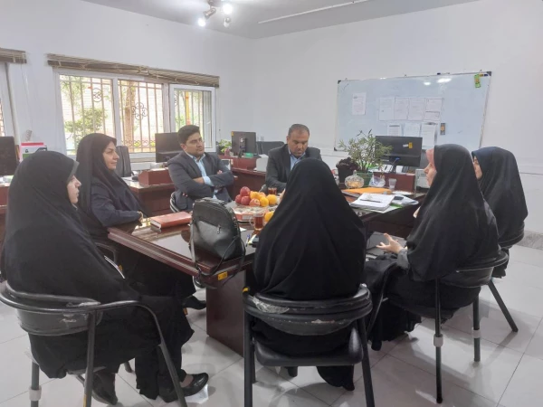 بازدید ناظر محترم معاونت فرهنگی و اجتماعی از واحد فرهنگی پردیس نسیبه  2