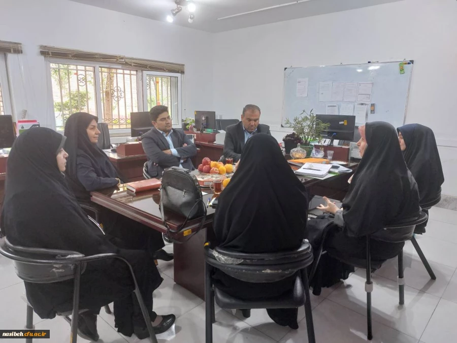 بازدید ناظر محترم معاونت فرهنگی و اجتماعی از واحد فرهنگی پردیس نسیبه  2