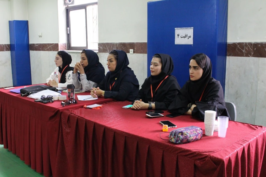 قهرمانی نسیبه در مسابقات طناب زنی دانشگاه ها و موسسات آموزش عالی منطقه 1 کشور 4