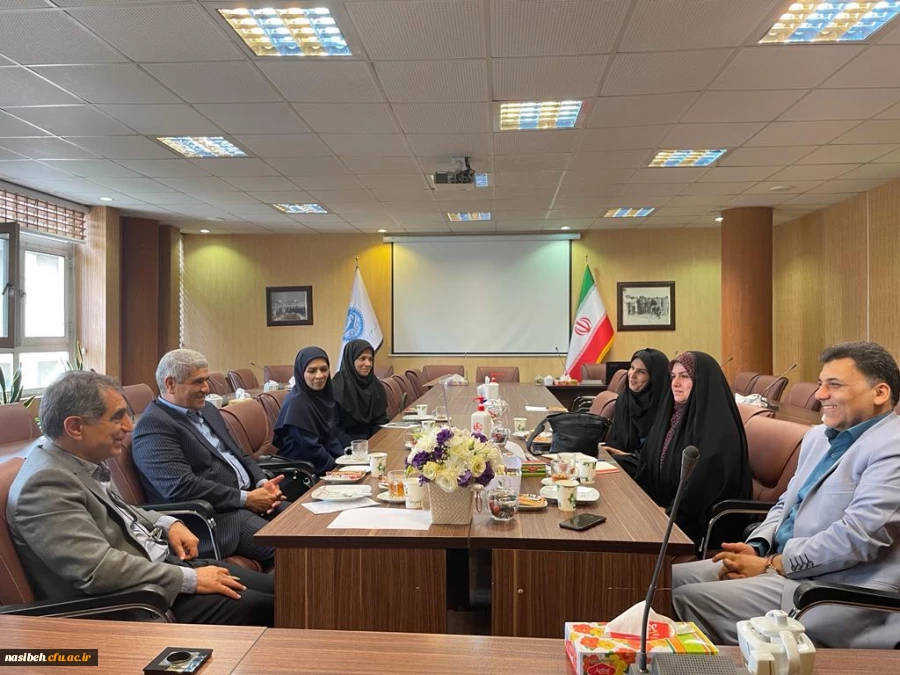 جلسه هم اندیشی پردیس نسیبه با دانشکده تربیت بدنی دانشگاه تهران 2