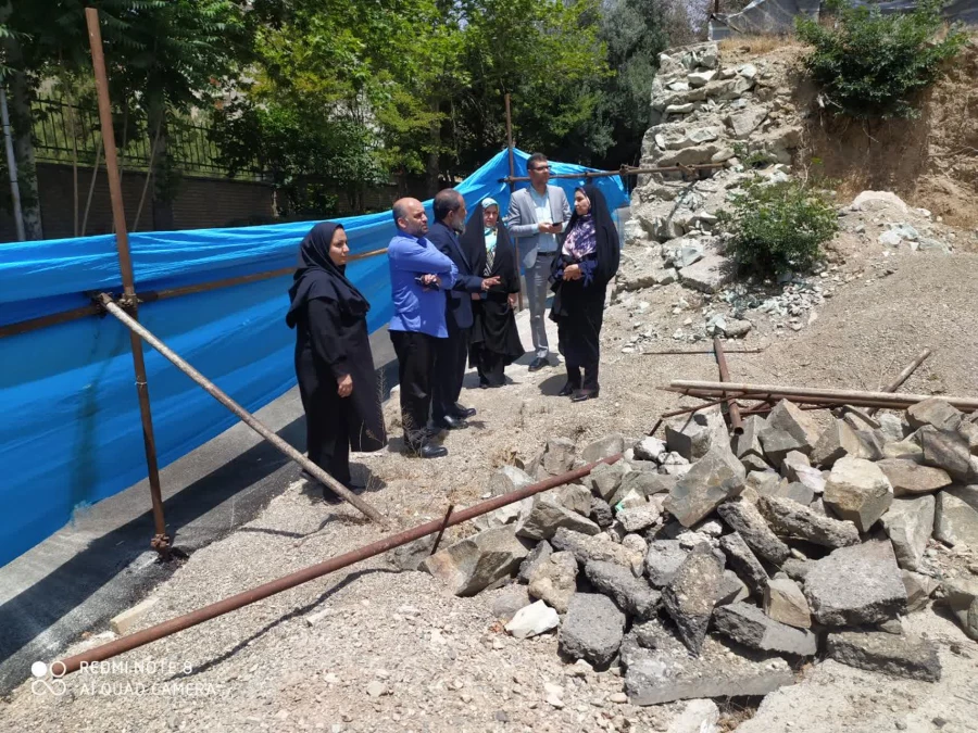 بازدی شهردار ناحیه 4 منطقه 2 از پردیس نسیبه 3