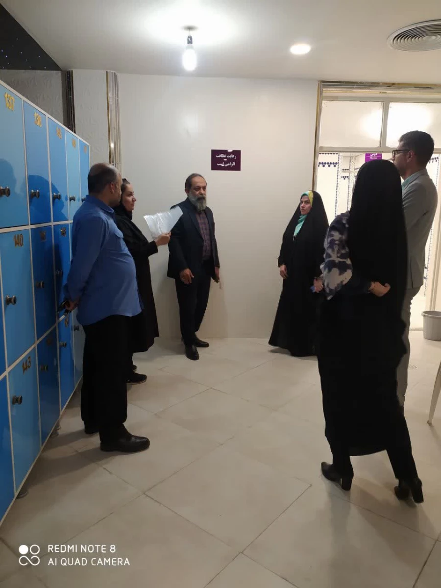 بازدی شهردار ناحیه 4 منطقه 2 از پردیس نسیبه 7