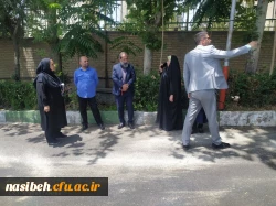 بازدی شهردار ناحیه 4 منطقه 2 از پردیس نسیبه 4