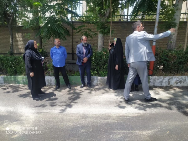 بازدی شهردار ناحیه 4 منطقه 2 از پردیس نسیبه 4