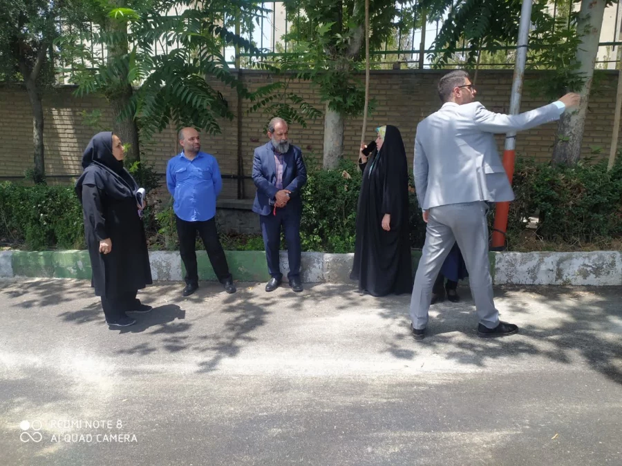 بازدی شهردار ناحیه 4 منطقه 2 از پردیس نسیبه 4