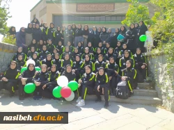 بدرقه تیم های ورزشی دانشجو معلمان پردیس نسیبه به استان اصفهان 2