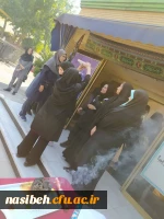 بدرقه تیم های ورزشی دانشجو معلمان پردیس نسیبه به استان اصفهان 4