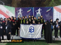 کسب مقام اول تیمی شنا استان تهران  2