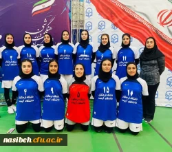 افتخار آفرینی تیم والیبال دانشجویان دانشگاه فرهنگیان استان تهران 3