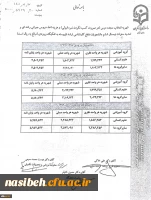 فرمهای مربوط به دانشجویان کارشناسی ارشد 23