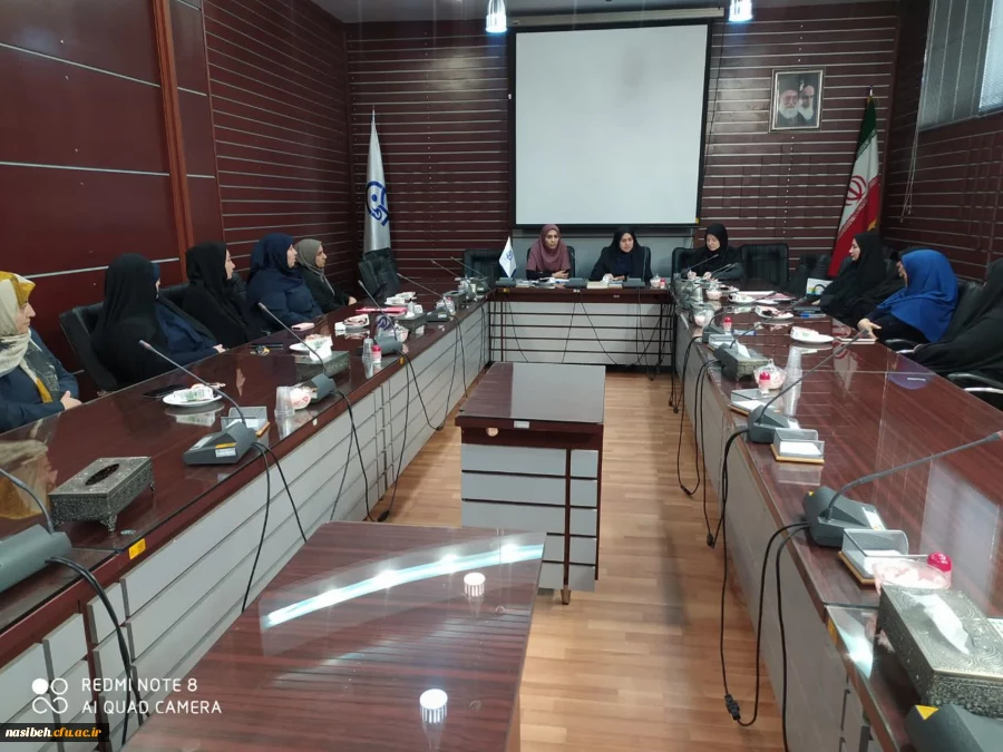 اولین جلسه سال تحصیلی جدید ریاست پردیس نسیبه با سه حوزه آموزش ، پژوهش ، فرهنگی 2