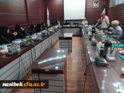جلسه شورای آموزشی پردیس نسیبه در سال تحصیلی جدید 03 ـ 1402 2