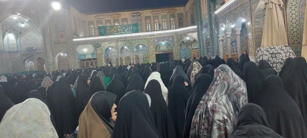 حضور دانشجومعلمان پردیس نسیبه تهران در اجتماع دانشجویان سراسر کشور به مناسبت جشن ورود حضرت معصومه (س) به شهر مقدس قم  2