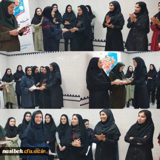 برگزاری مسابقه شنا ویژه دانشجو معلمان پردیس نسیبه به مناسبت هفته تربیت بدنی