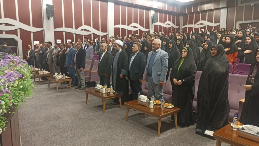 برگزاری آئین استقبال از نودانشجومعلمان سال تحصیلی ۱۴۰3 _۱۴۰2  9