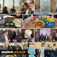 برگزاری جشنواره ی غذای سالم ایرانی با حضور دانشجومعلمان دختر در پردیس نسیبه  2