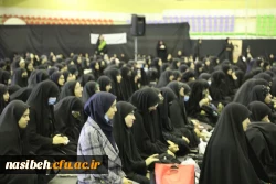 مراسم وداع شهیده دانشجومعلم فائزه رحیمی در پردیس نسیبه 4