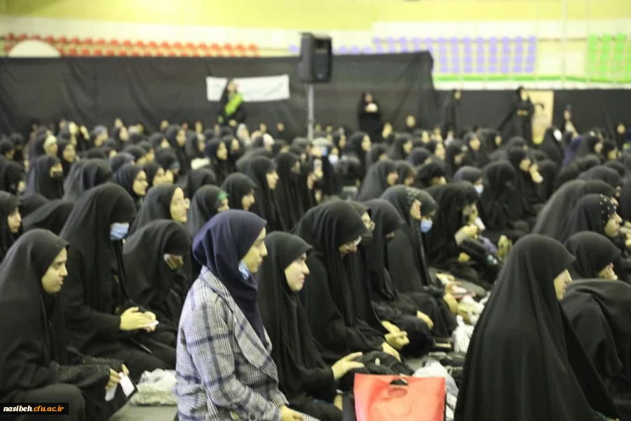 مراسم وداع شهیده دانشجومعلم فائزه رحیمی در پردیس نسیبه 4