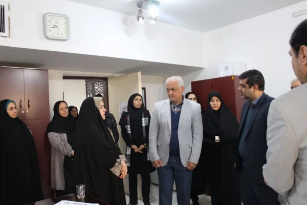 بازدید سعید غیاثی ندوشن از فرآیند یازدهمین مصاحبه پذیرفته شدگان آزمون استخدامی 2