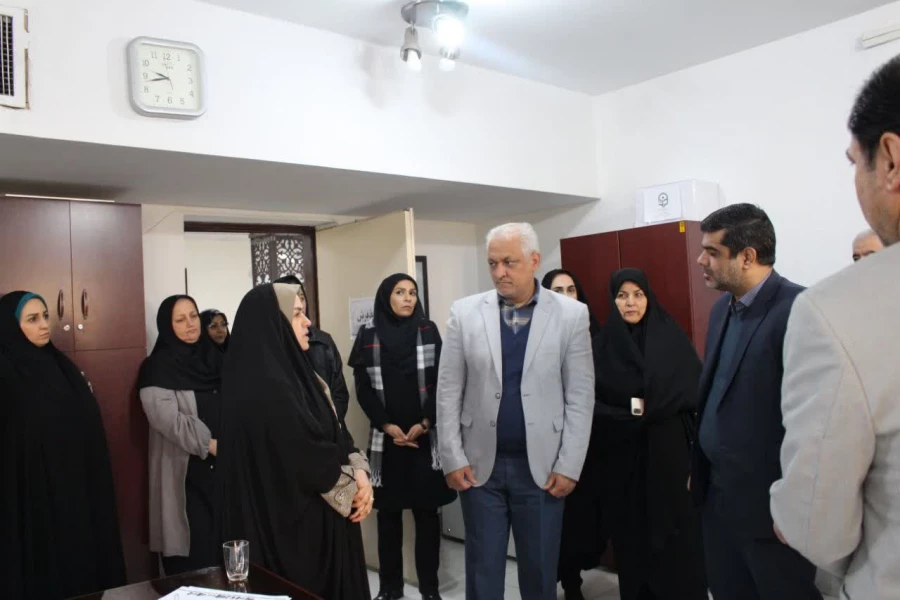 بازدید سعید غیاثی ندوشن از فرآیند یازدهمین مصاحبه پذیرفته شدگان آزمون استخدامی 2