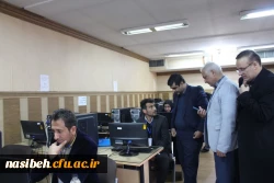 بازدید سعید غیاثی ندوشن از فرآیند یازدهمین مصاحبه پذیرفته شدگان آزمون استخدامی 2