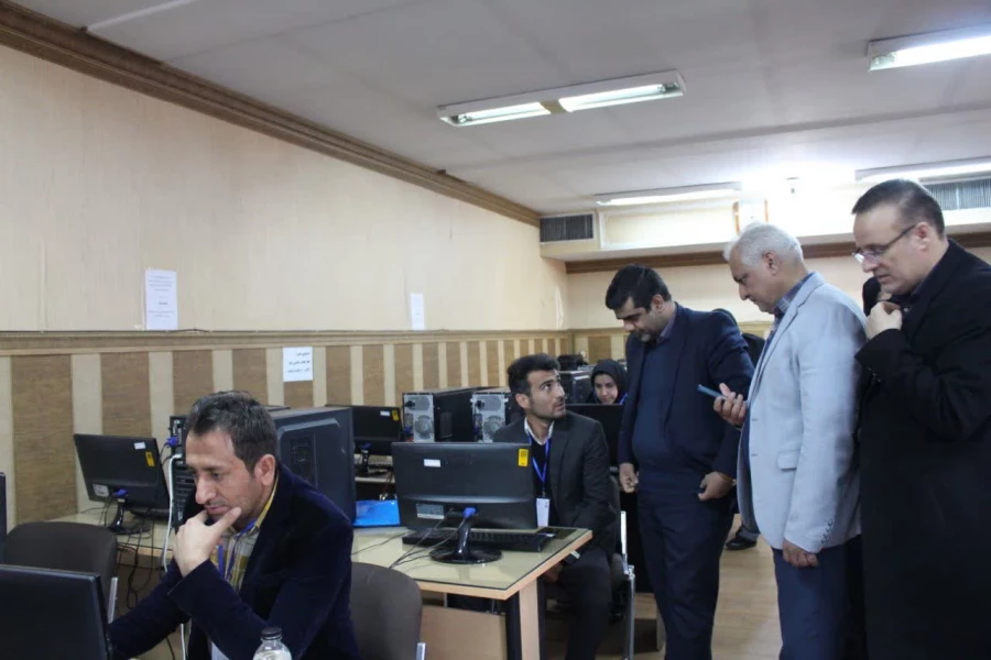 بازدید سعید غیاثی ندوشن از فرآیند یازدهمین مصاحبه پذیرفته شدگان آزمون استخدامی 2