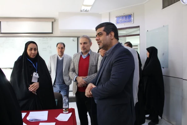 بازدید سعید غیاثی ندوشن از فرآیند یازدهمین مصاحبه پذیرفته شدگان آزمون استخدامی 2